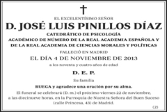 José Luis Pinillos Díaz